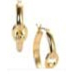 Lauren by Ralph Lauren Gold Hoop Earrings with Openwork